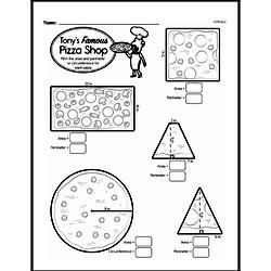 Fifth Grade Geometry Worksheets - Area | edHelper.com