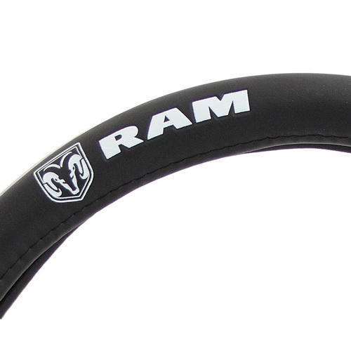 Genuine Dodge Ram Logo Leather Steering Wheel Cover eBay