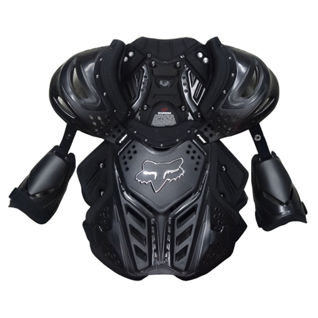 Body Armor Jacket Full Spine Chest Shoulder Armour Motorcycle