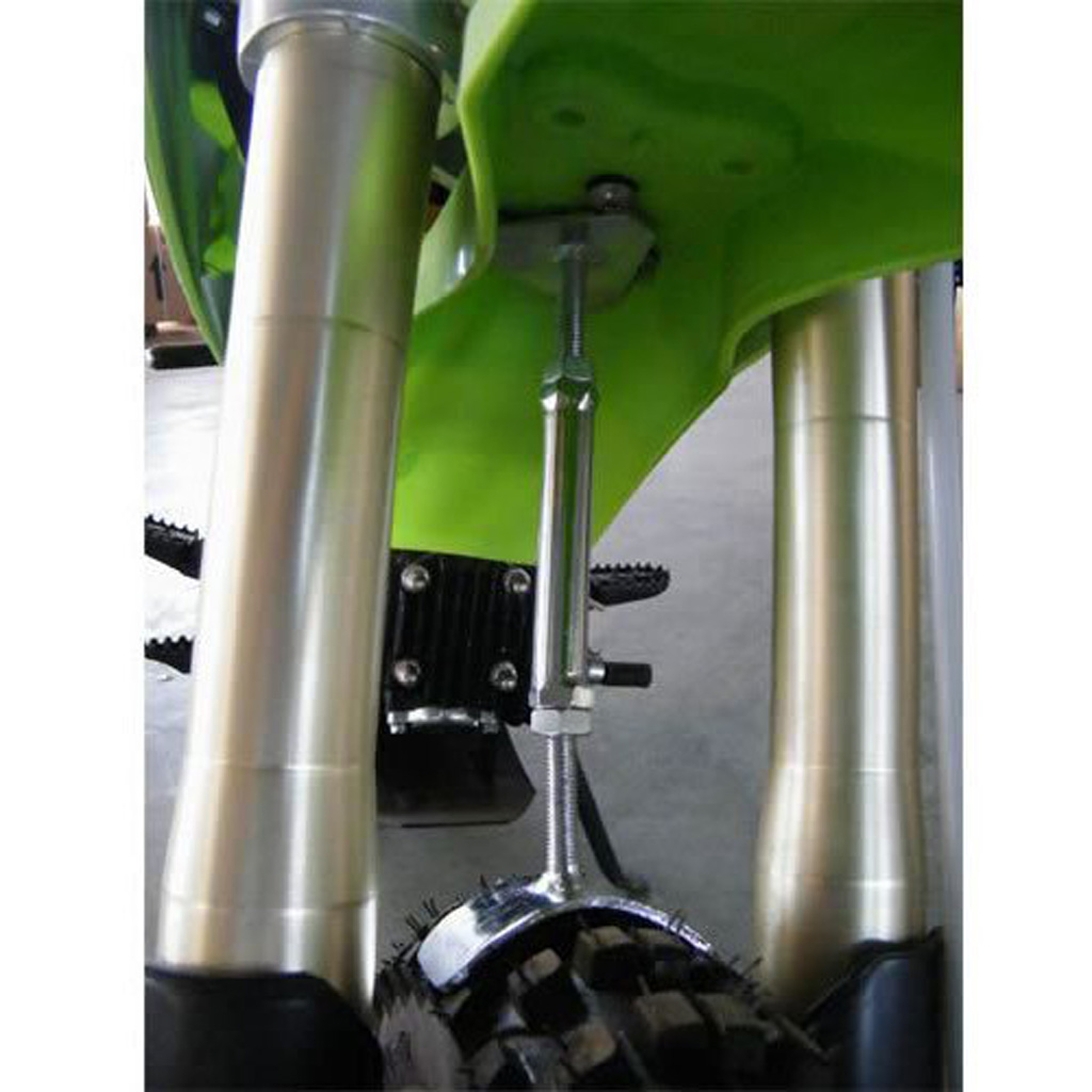 Motorbike Tie Down Transport Fork Saver Support Adjustable Suspension Dirt Bike eBay