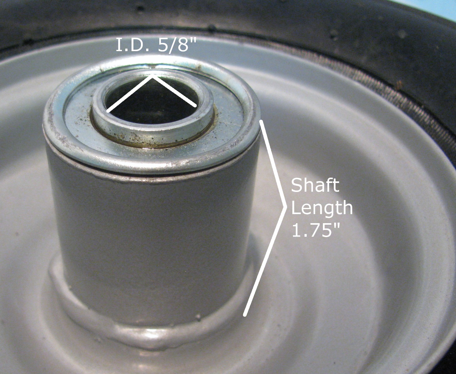 2) 3.004 3004 26085 hand truck pressure washer cart Tire Rim Wheel