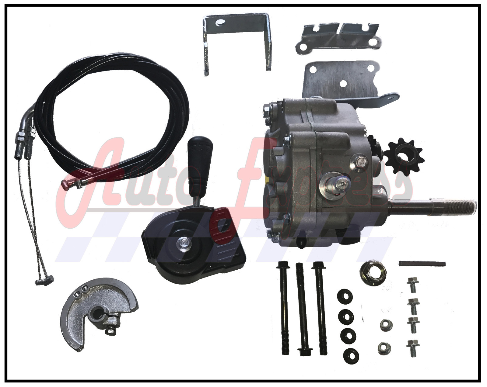 Go Kart Forward Reverse Gear Box Fit 3/4" COMET TAV2 30 75 40 41 12T