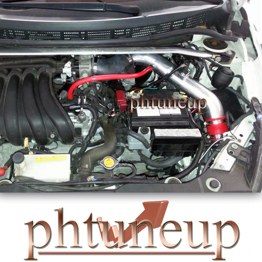 RED fit 20072012 NISSAN VERSA 1.8 1.8L S SL COLD AIR INTAKE SYSTEMS eBay