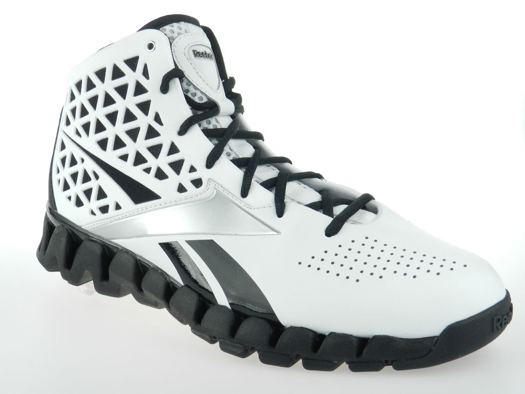 REEBOK ZIG SLASH NEW Mens John Wall Zigtech White Black Basketball