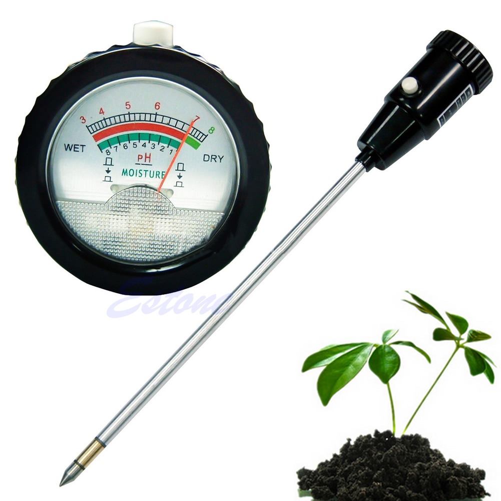 Soil PH Moisture Meter Tester Long Water Quality Plants Hydroponics Analyzer 664165567121 eBay
