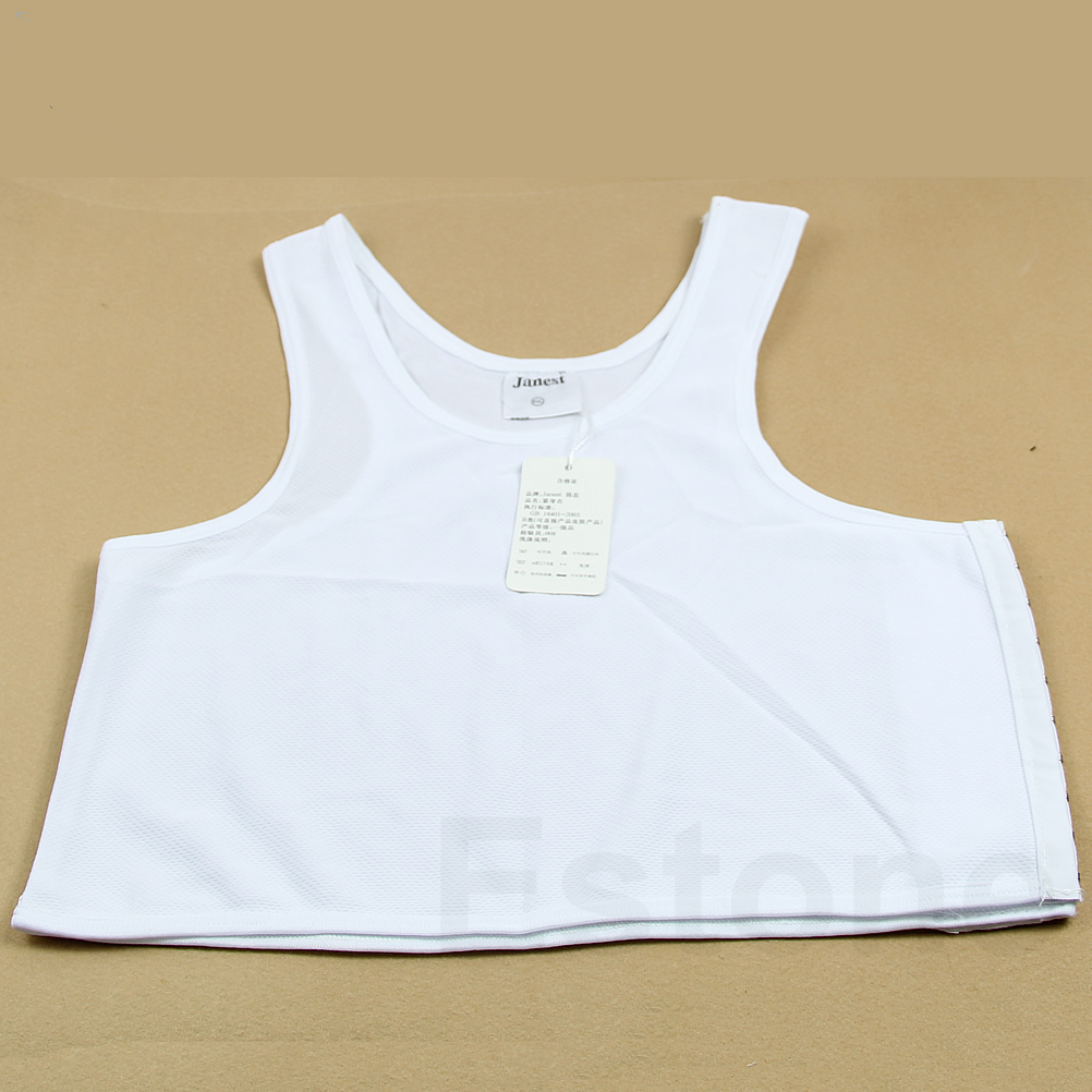 Casual Breathable Buckle Short Chest Breast Binder Trans Lesbian Tomboy