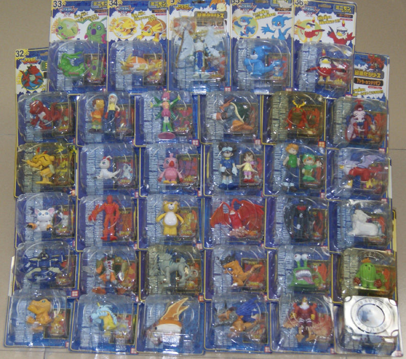 35pcs DIGIMON ADVENTURE MINIMON MOTION ACTION FIGURES eBay