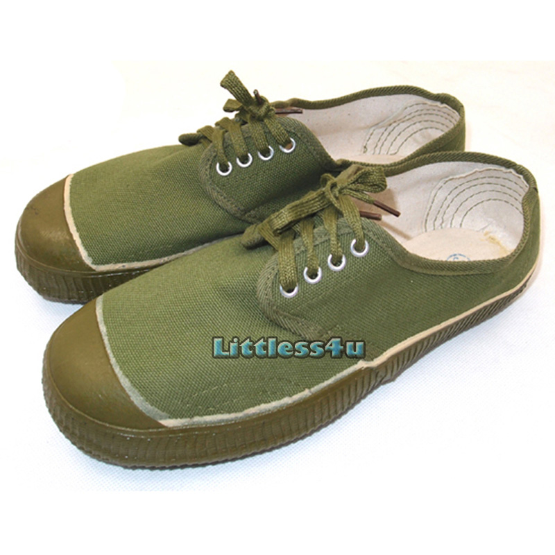Chinese Low Top Vintage Army Canvas Shoe Trainer Sneakers Espadrilles