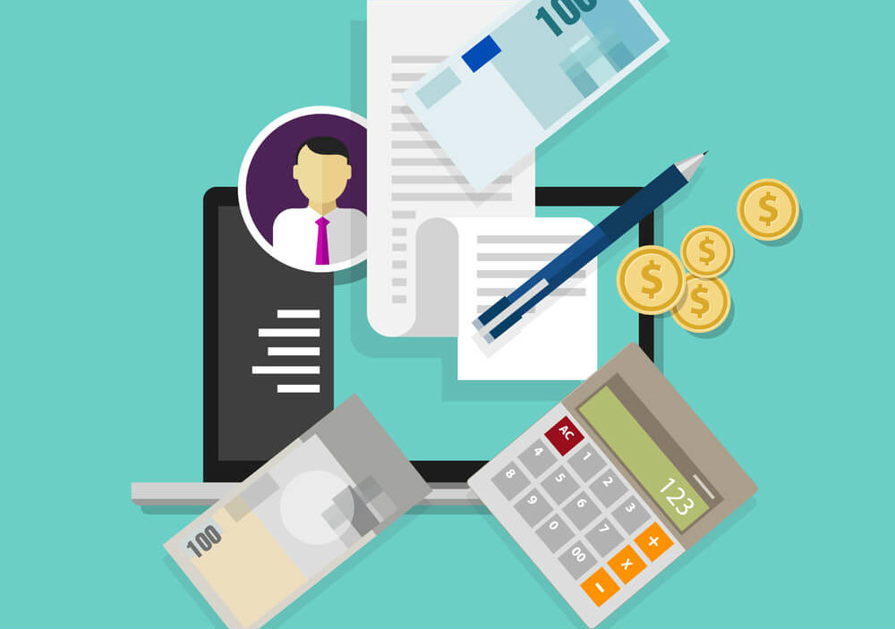 Quais são os descontos na folha de pagamento e como são calculados?