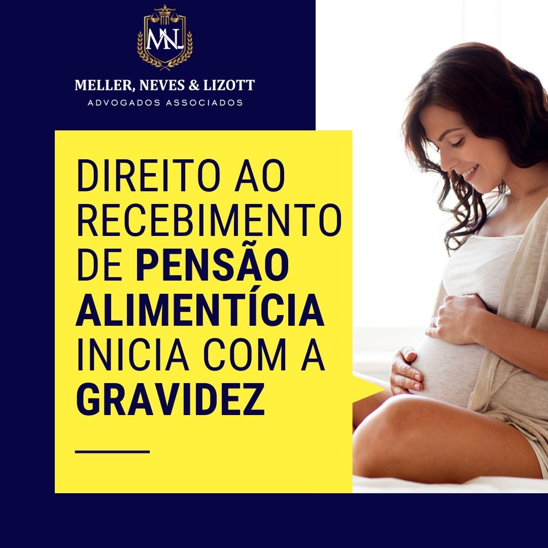 Direito ao recebimento de pensão alimentícia inicia com a gravidez