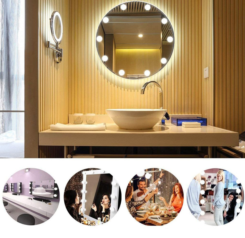 Lampor För Spegel LEDlampor för spegel 10pack Let’s deal