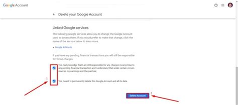 2 – حذف حساب Gmail من المعرض