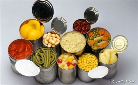 2- الاغذية المعلبة