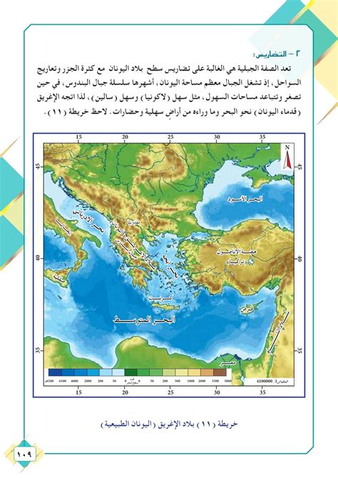 2- الموقع الجغرافي المميز للحضارة اليونانية
