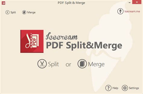 4- برنامج Icecream PDF Split & Merge