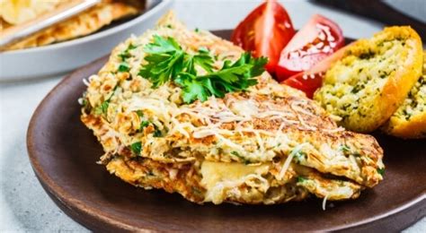 7- طريقة صنع البيض بالشوفان والخضروات