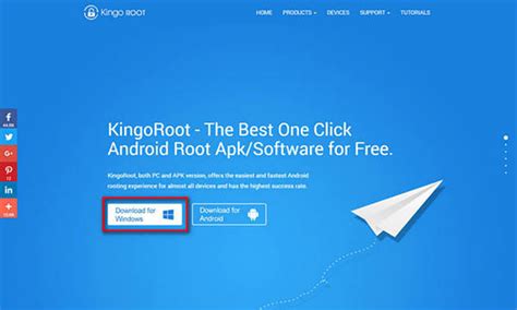 kingoRoot هو برنامج لجذر Android على جهاز الكمبيوتر