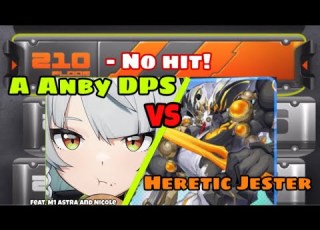  DPS A Anby VS Sacrifice Heretic Jester Floor 210 Zenless Zone Zero Tower Mode