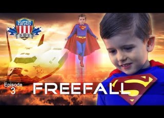 Superman Saves The Shuttle SuperHeroKids Episode 3 Freefall