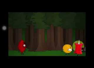  Evil Leafy Chases Firey Leafy