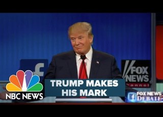 Donald Trump Makes His Mark During Republican Primary Debate NBC News