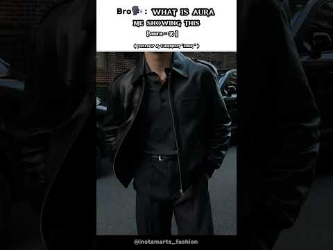 Black Leather Jacket Outfit Aura That Makes You Look Rich