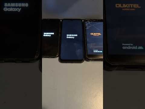 Galaxy S22 Vs Galaxy A14 Vs Oukitel WP5 Boot Test Shorts Youtube Tech