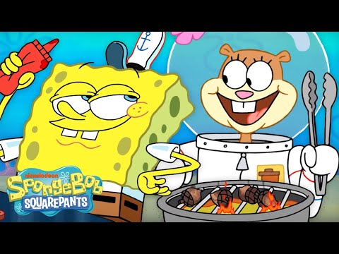 SpongeBob S Summer BBQ Cookout 30 Minute Compilation SpongeBob