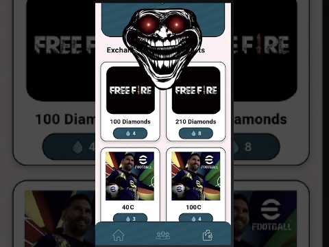 أفضل تطبيق للشحن جواهر فري فاير و كوينز بيس موبايل مجانا تطبيق Gift Water