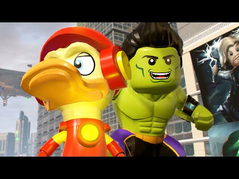 Amadeus Cho Vs Iron Duck LEGO Marvel Super Heroes 2 Games