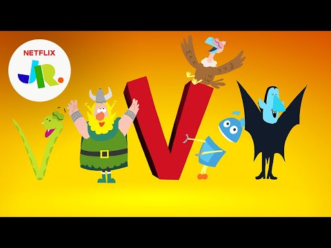 Letter V StoryBots ABC Alphabet For Kids Netflix Jr