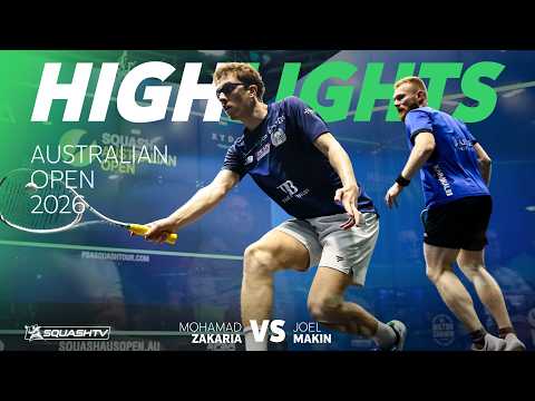 Makin Gegen Zakaria Australian Open 2026 HALBFINALE HIGHLIGHTS
