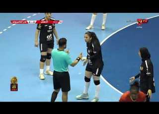 مباراة الأهلي و فاب الكاميروني 35 25 في بطولة كأس الكؤوس الإفريقية لكرة اليد سيدات