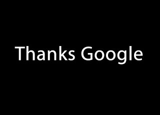 Thanks Google شكرا جوجل