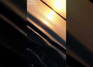 نهر دجلة في ساعة الغروب