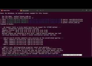 Build 05 Lesson 04 Hybrid Search Explained BM25 Semantic Search With Reciprocal Rank Fusion