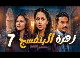 مسلسل زهرة البنفسج ـ الحلقة 7 فريال وصراع المسؤولية والحب