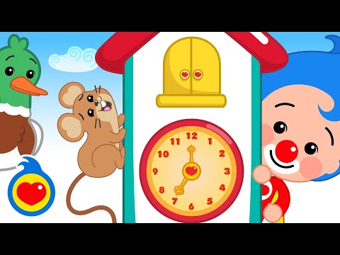 Hickory Dickory Dock De Animales Canciones Infantiles Plim Plim