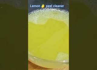  Homemade Lemon Peel Cleaner Shorts Viralshorts Lemonpeel