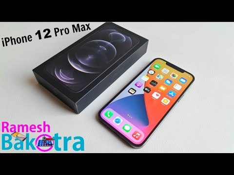 Apple IPhone 12 Pro Max Unboxing And Full Review