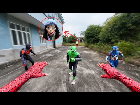 Team Spider Man Meets CLEANER Serbian Dancing At A Haunted Building Horror Action POV