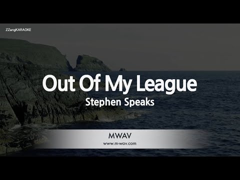 Stephen Speaks Out Of My League Melody Karaoke Version