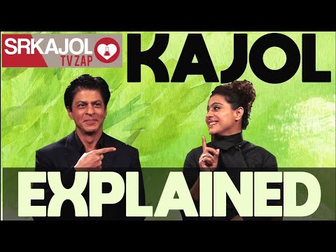 SRKajol TV Zap Kajol Explained Shah Rukh Khan And Kajol