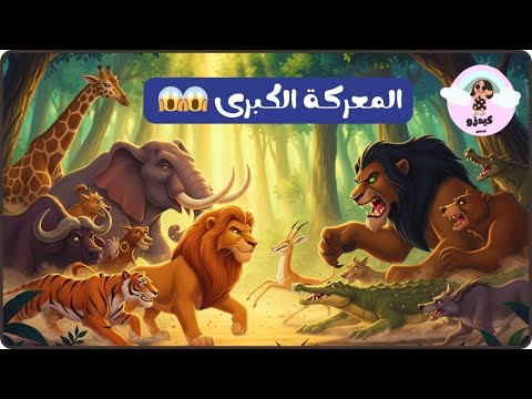 معركة الأسد ليو و عمه إسكار قصص أطفال قبل النوم