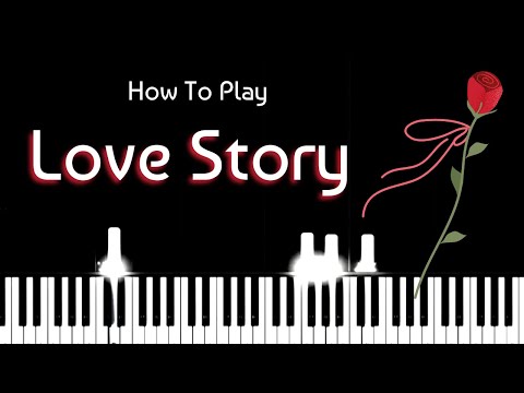 Love Story Richard Clayderman Easy Piano Tutorial