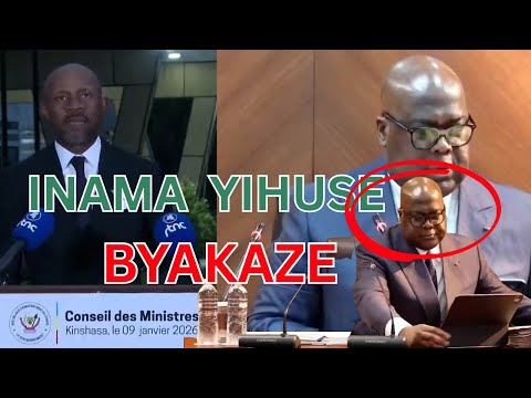 TSHISEKEDI YARAKAYE DORE IBIVUYE MUNAMA YABAMINISITIRI AFATIYE ITANGAZAMAKURU INGAMBA ZIKAKAYE
