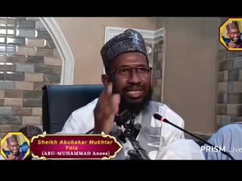 Ban Cancanci Takara Ba Sheikh Abubakar Mukhtar Yola
