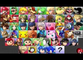  Super Smash Bros 4 3DS All Characters Unlocked