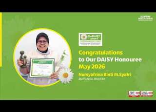 Meet Our May 2026 DAISY Award Honouree Nursyafrina Binti M Syafri
