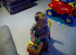 Aden On His Car Driving All Bye Him Slef For The First Time Great Job Buddy 10 Months